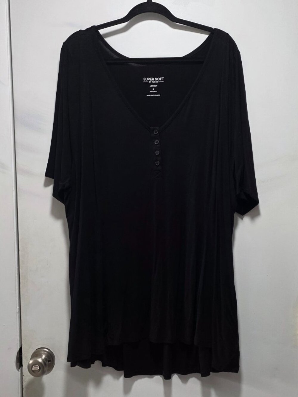 Worn Once Torrid Size 4 Super Soft Jersey Tunic Tee